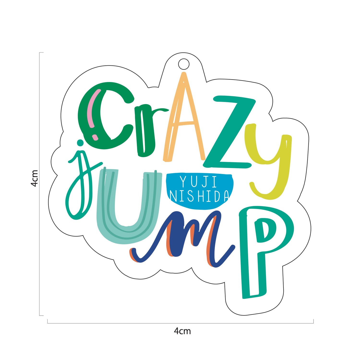 CARAZY JUMP キーホルダー